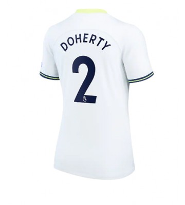 Tottenham Hotspur Matt Doherty #2 Hjemmedrakt Kvinner 2022-23 Kortermet